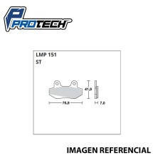 PASTILLA FRENO LMP-151 PROTECH  CHINAS/F-019