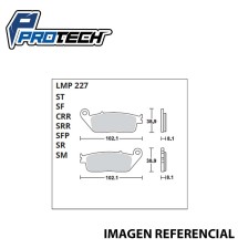 PASTILLA FRENO LMP-227 PROTECH  GZ-150/F-123