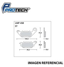 PASTILLA FRENO LMP-458 (DELANTERA) PROTECH  YBR-125/R-150