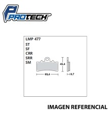 PASTILLA FRENO LMP-477 (DELANTERA) PROTECH  KTM DUKE/F-228