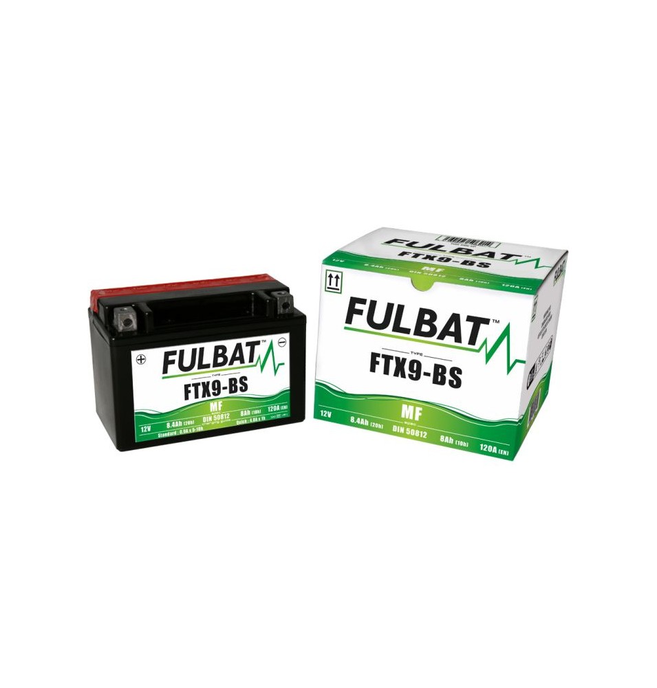 BATERIA FULBAT FTX9-BS 12VOLT 8 AMP. 135CCA