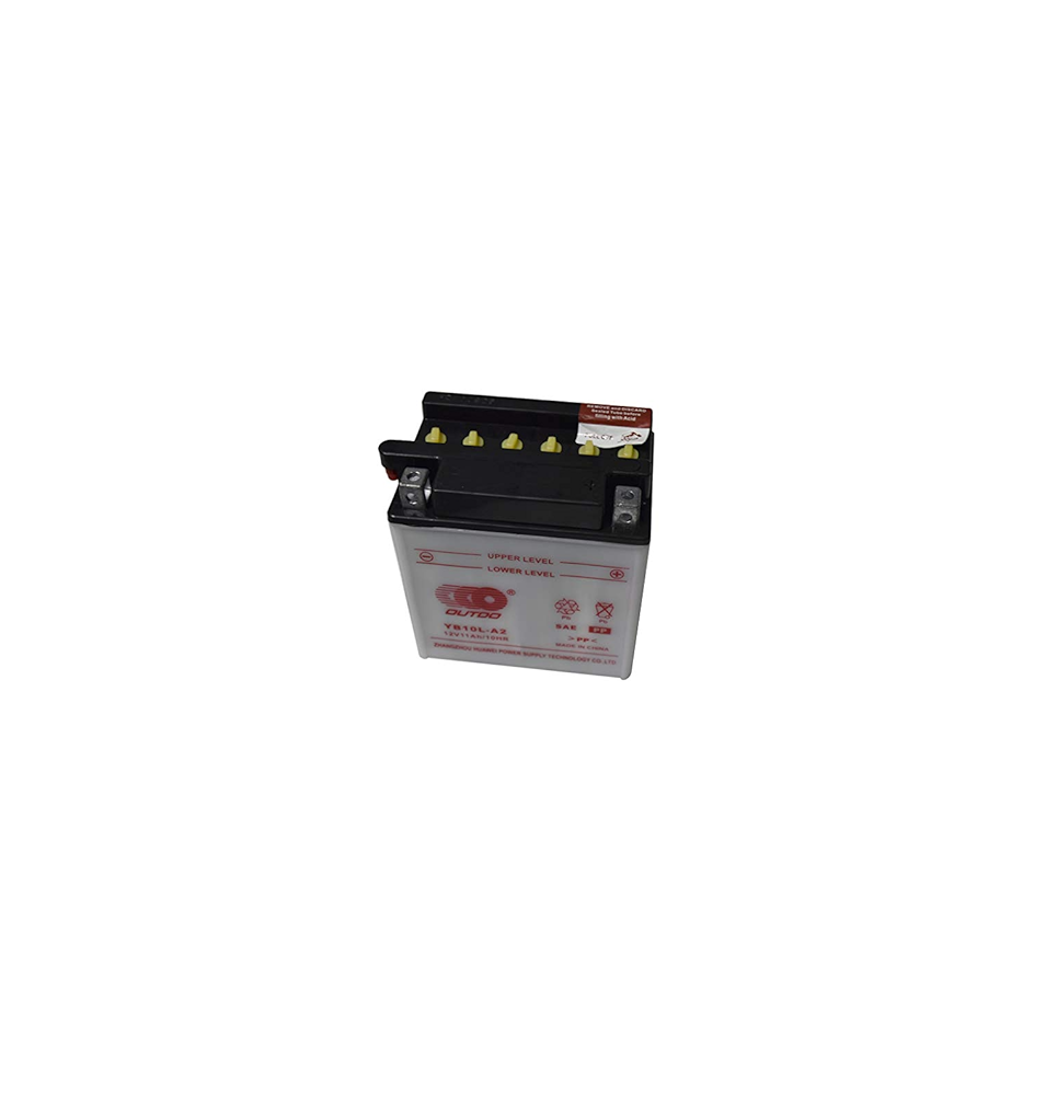 BATERIA OUTDO YB10L-A2-O 12VOLT 11 AMP. 130CCA