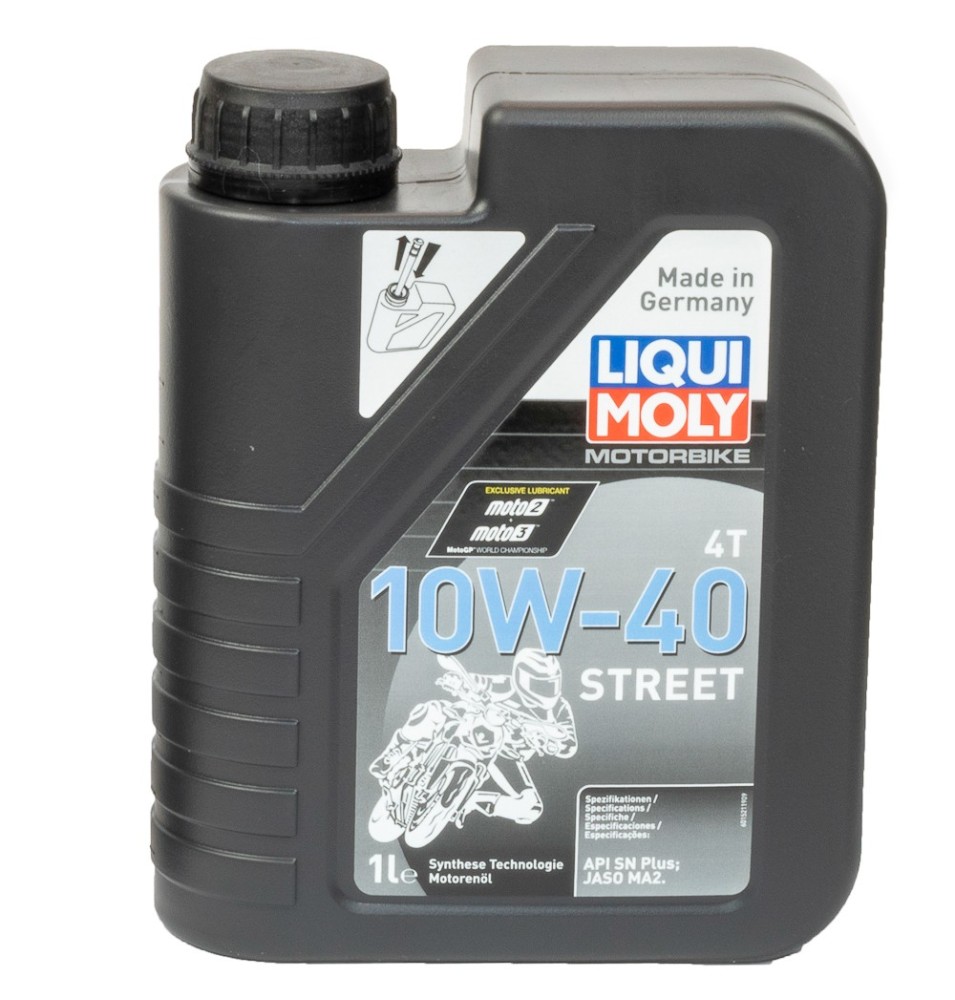 Motorbike ACEITE LIQUI MOLY 4T 10W-40 Street