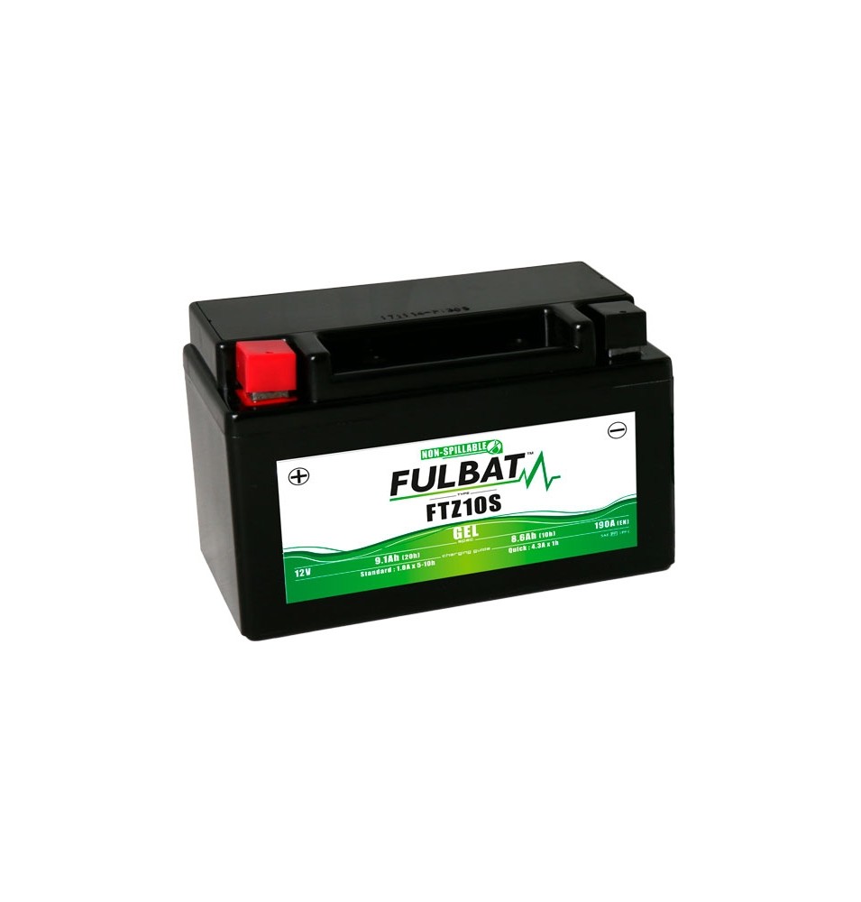 BATERIA FULBAT FTZ10S GEL 8.6 AH 190 CCA