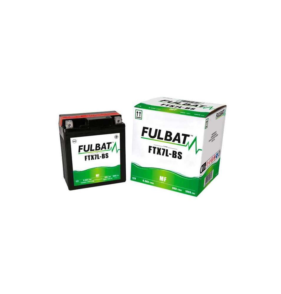 BATERIA FULBAT FTX7L-BS 6 AMP 100CCA