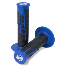 PUÑOS PROTAPER CLAMP ON 1/2 WAFFLE BLUE/BLACK