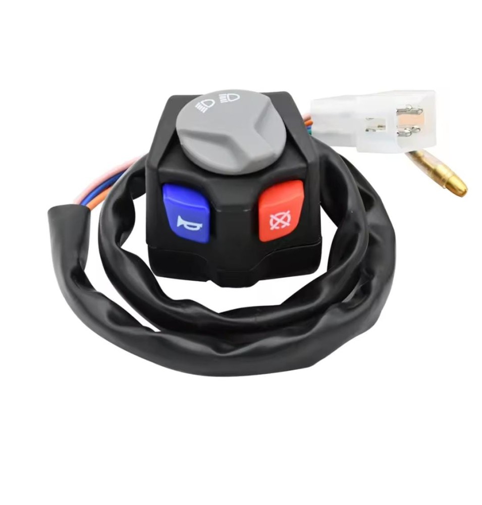 BOTON PARADOR, BOCINA Y LUCES UNIVERSAL