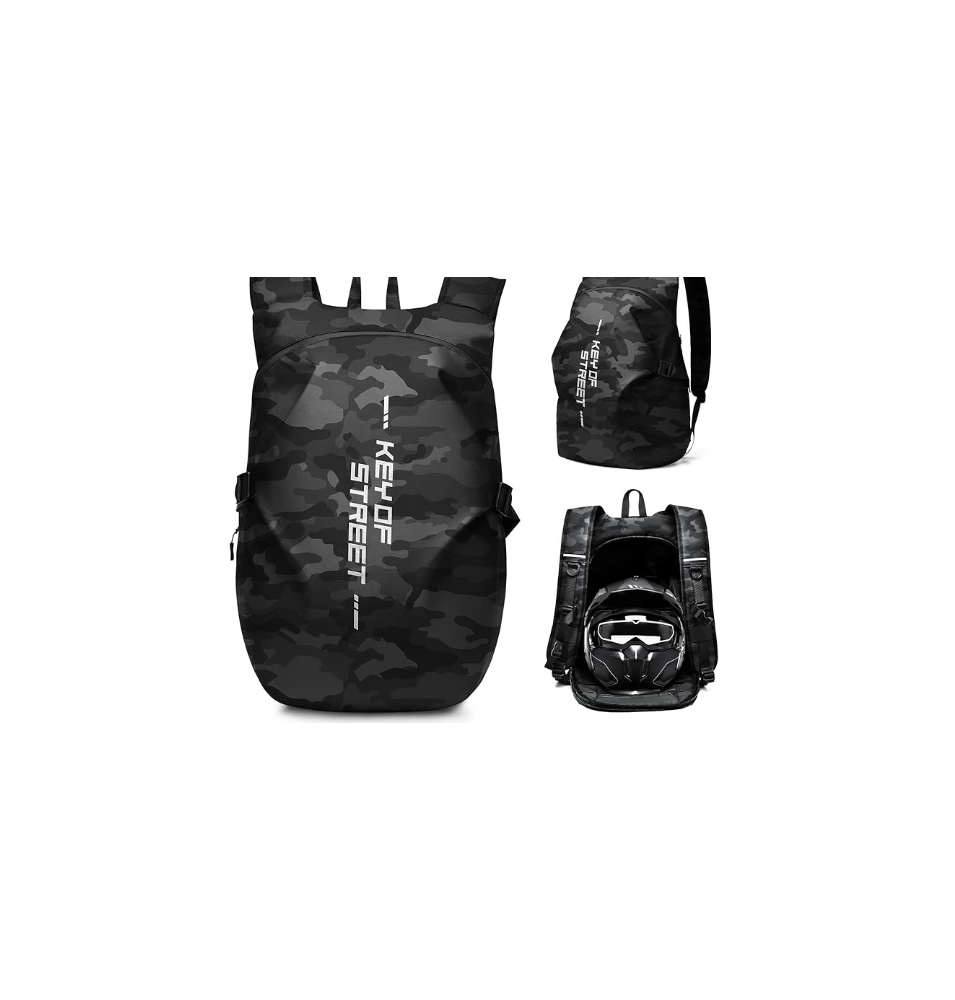 MOCHILA IMPERMEABLE CAMUFLAJE