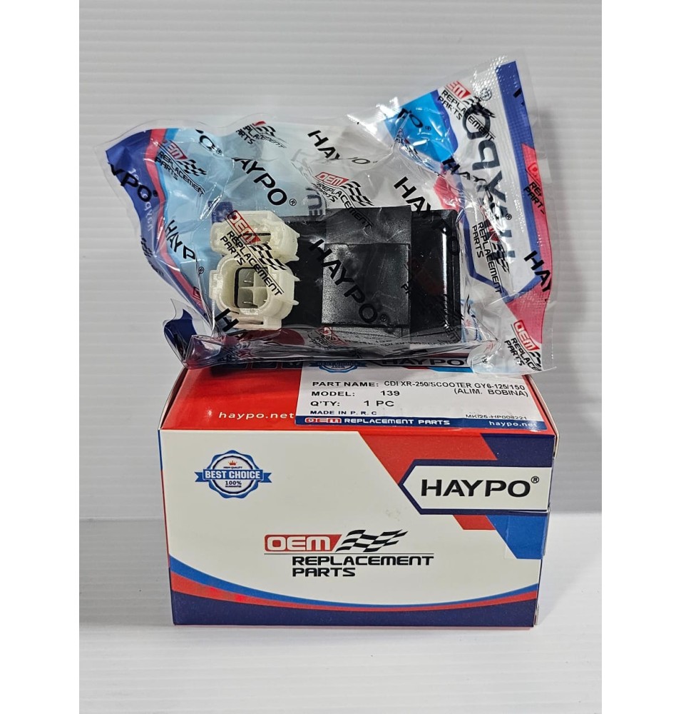 CDI XR 250 / SCOOTER GY6 125/150 (ALIM. BOBINA)