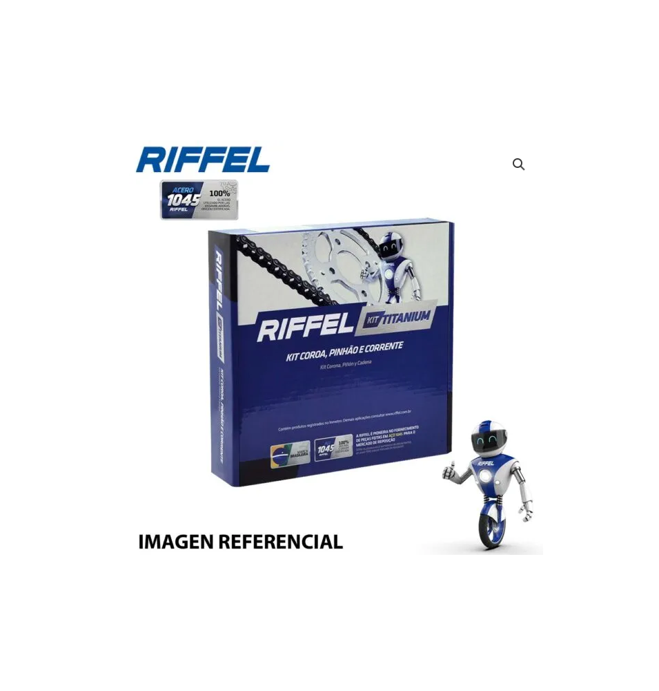 KIT TRANSMISION RIFFEL YAMAHA YZF R15 V3/V4