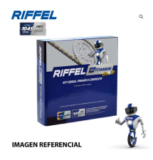 KIT TRANSMISION RIFFEL PULSAR NS200 39T/14Z (520H)