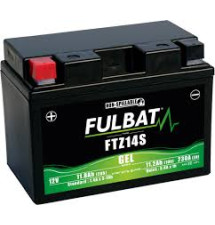 BATERIA FULBAT FTZ14S 12 VOLT 11,2 AMP 230 CCA