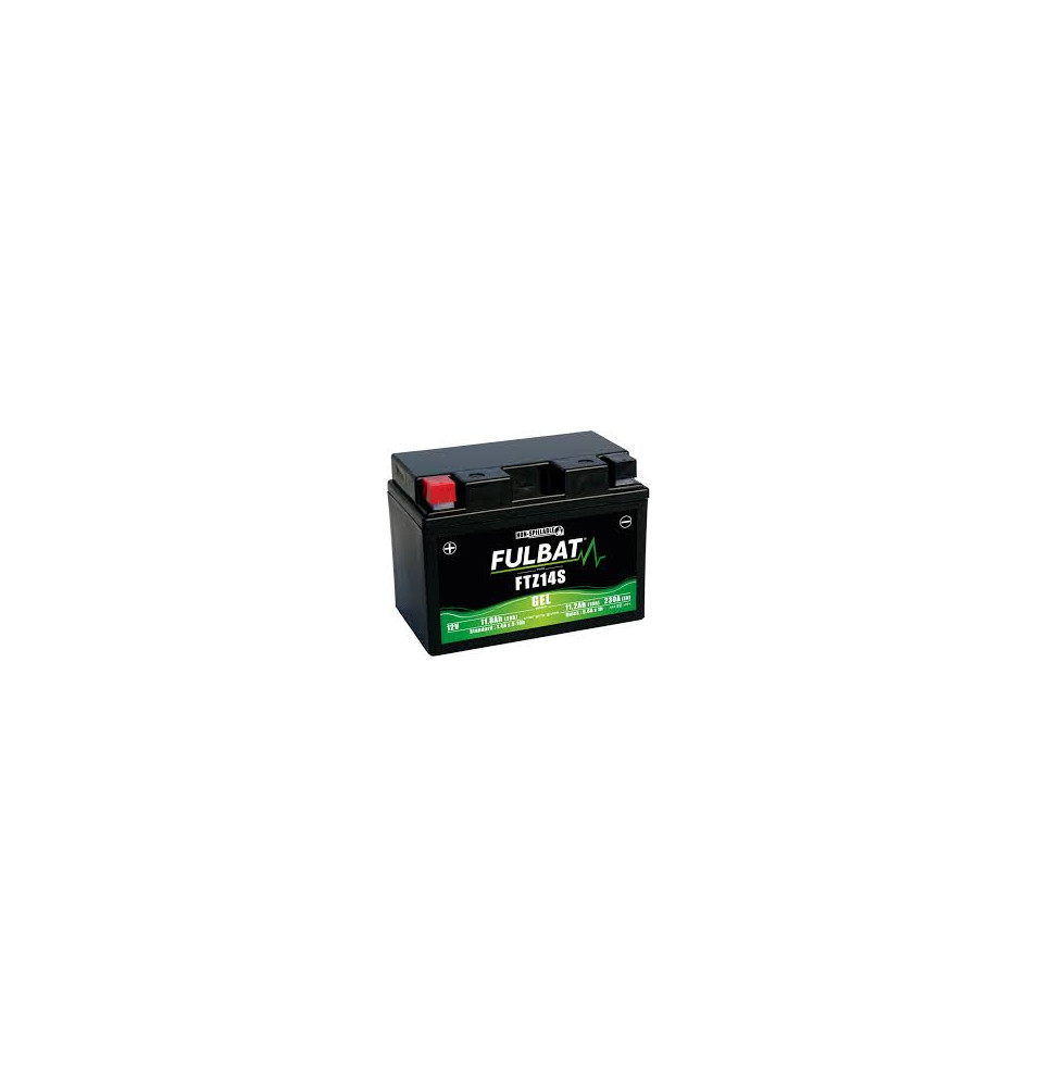 BATERIA FULBAT FTZ14S 12 VOLT 11,2 AMP 230 CCA