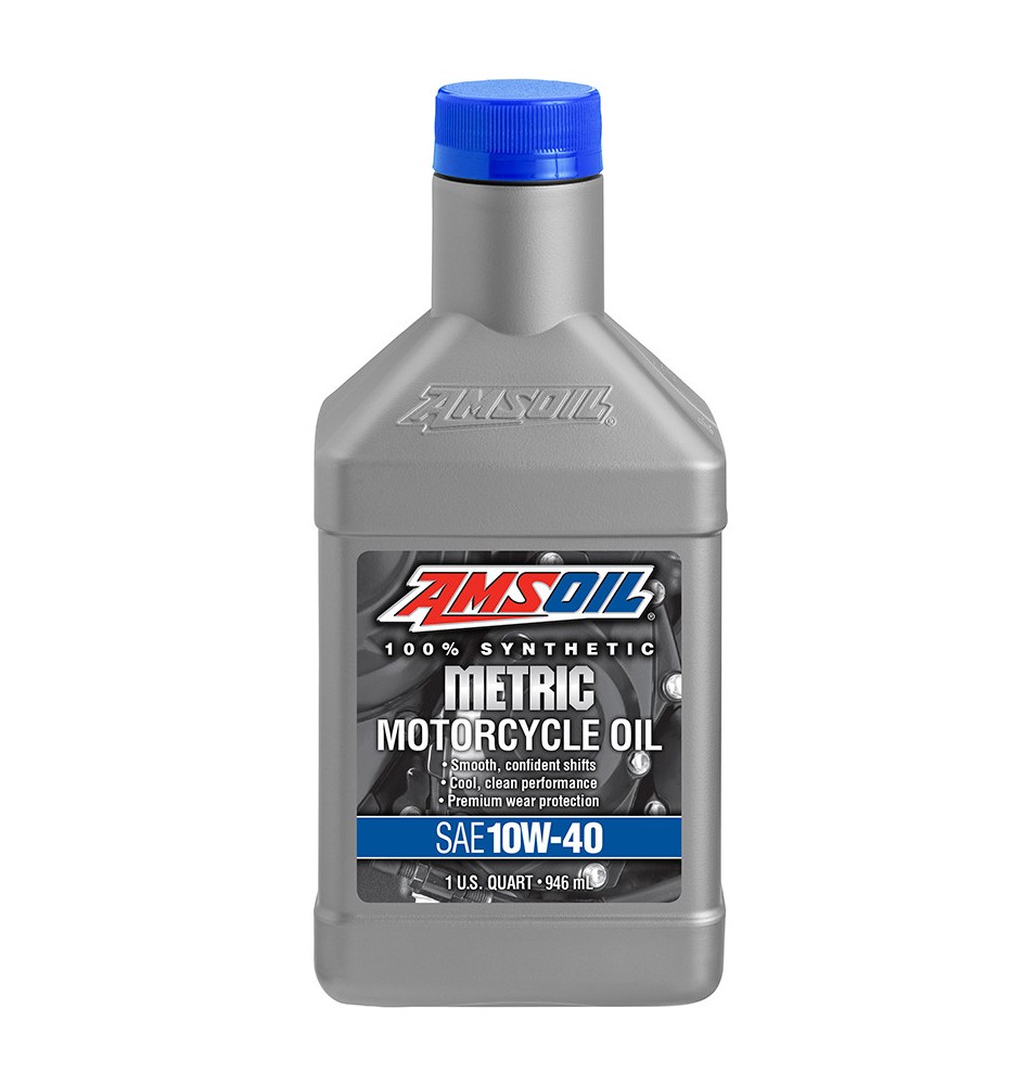 ACEITE DE MOTOR 4T AMSOIL METRIC 10W40 100% SYNTHETIC