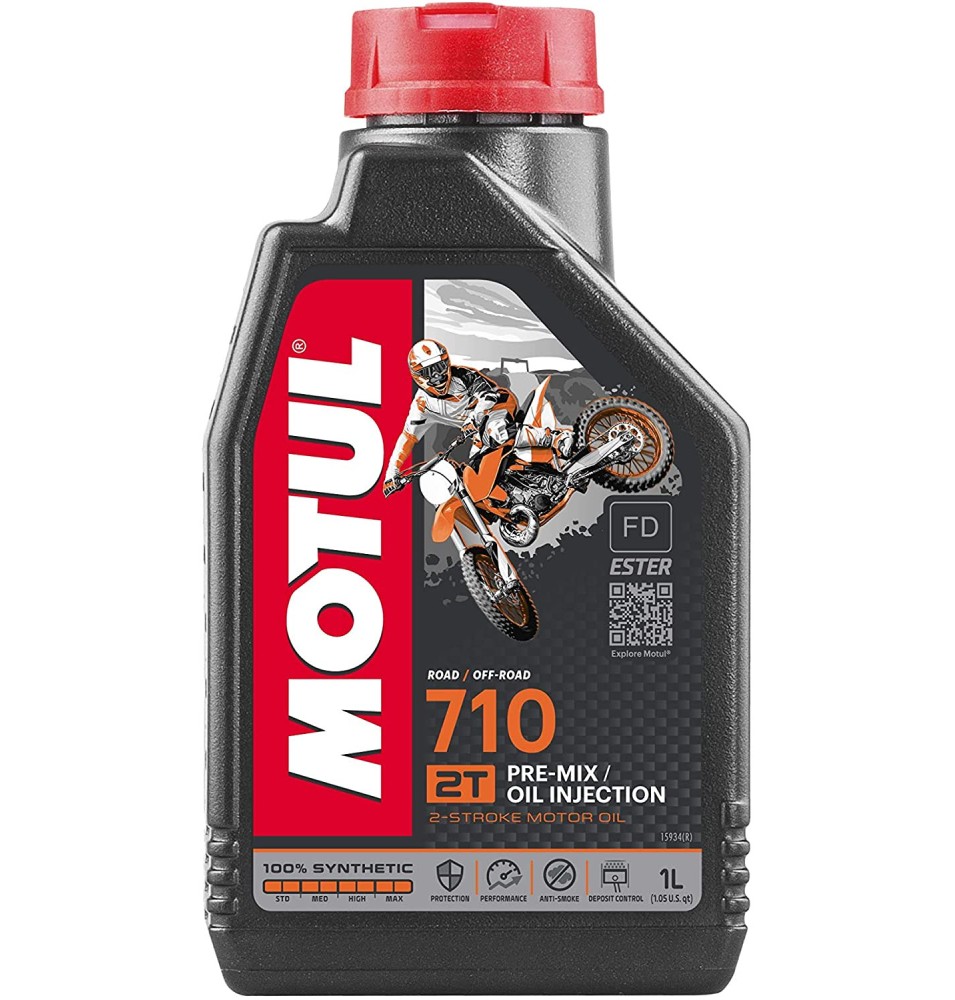 MOTUL 710 2T PRE-MIX 1L