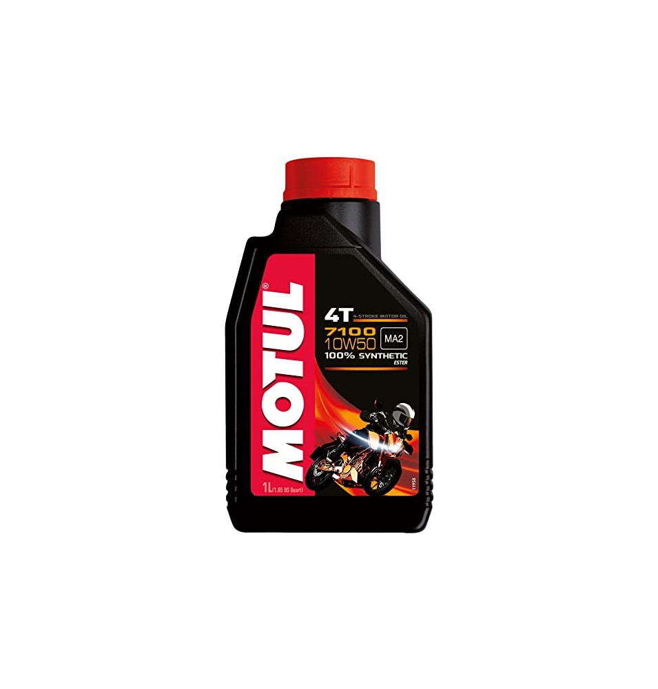 ACEITE MOTUL 7100 10W50 100% SINTÉTICO