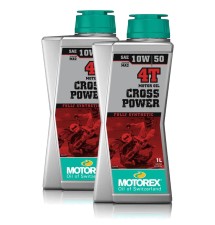 ACEITE MOTOREX 4T CROSS POWER SYNTH 4T SAE 10W50
