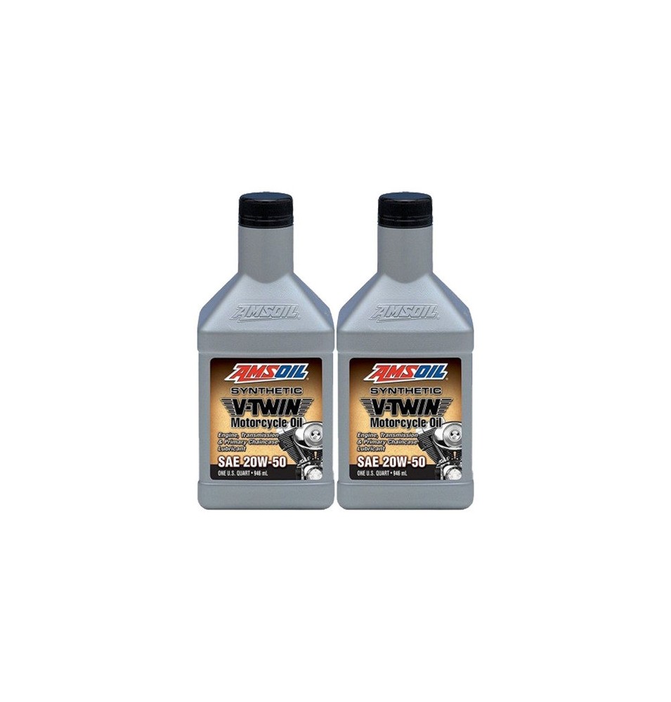 ACEITE AMSOIL 20W50  100% SYNT V-TWIN