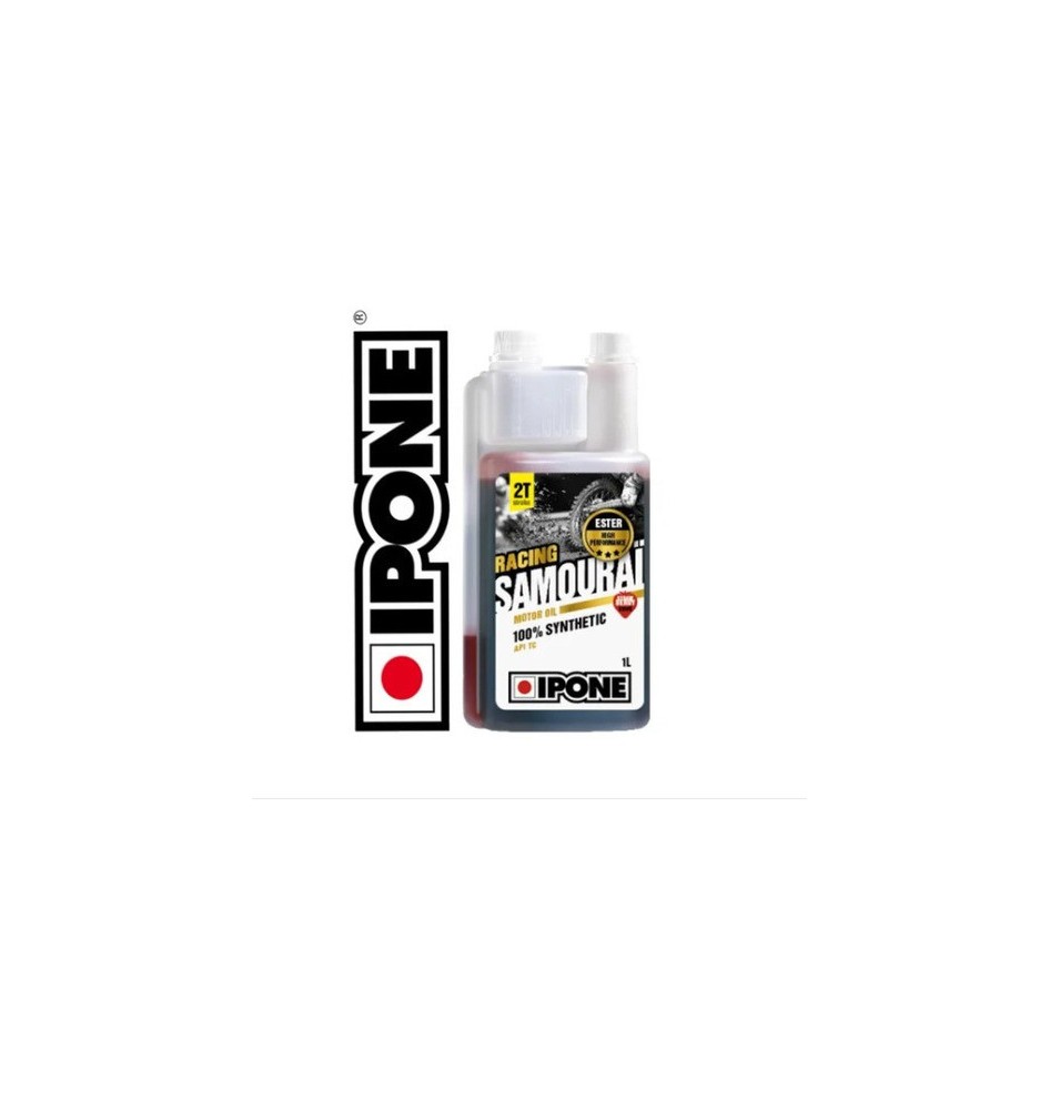 IPONE Aceite 2T SAMOURAÏ RACING 100% Sintético - Olor Fresa